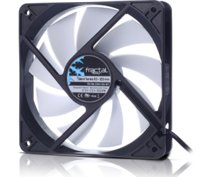 Fractal Design Silent Series R3 120 mm Carcasa del ordenador Ventilador 12 cm Negro, Blanco