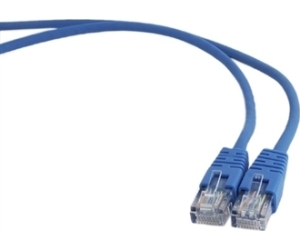 Cable CAT5E UTP moldeado 1m Azul