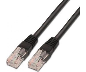 Cable de Red RJ45 UTP Aisens A135-0257 Cat.6/ 50cm/ Negro