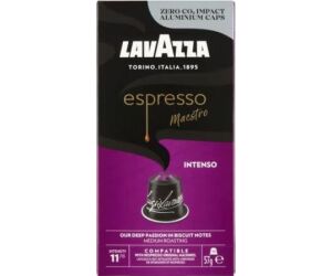 Cpsula Lavazza Espresso Maestro Intenso para cafeteras Nespresso/ Caja de 10