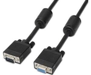 Cable USB 2.0 Tipo-C Aisens A107-0058/ USB Tipo-C Macho - USB Tipo-C Macho/ Hasta 9W/ 625Mbps/ 3m/ Negro