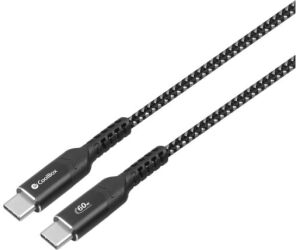 Cable coolbox carga mas datos micro usb - c 60w 1.2m