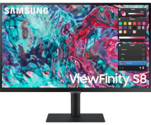 Samsung ViewFinity S80TB 68,6 cm (27") 3840 x 2160 Pixeles 4K Ultra HD LED Negro