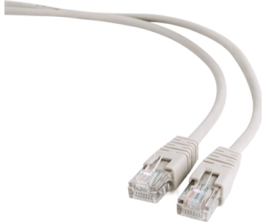 Cable Red Gembird Utp Cat5e 0,25m Gris