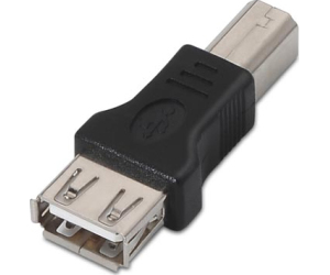 Adaptador Usb Tipo A/h - B/m Negro Nanocable