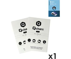 Laminas de proteccion frontales qcharx hidrogel mate anti huellas  para qx1 1 unidad