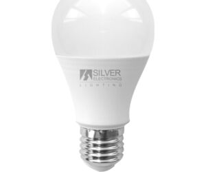 Bombilla led silver electronic eco estandar 15w= 63w -  e27 -  1.320lm -  6000k luz fria -  a+