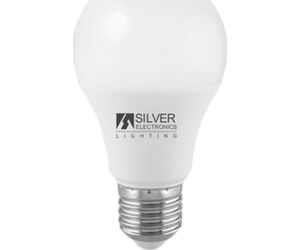 Bombilla led silver electronic eco estandar 10w=57w -  e27 -  6000k -  836 lm -  220 -  luz fria -  a+