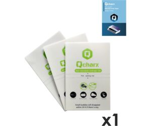 Laminas de proteccion frontales qcharx hidrogel antibacterias qx1 1 unidad