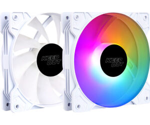 Ventilador Auxiliar Xfc-120f Rgb Blanco Keepout