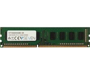 Memoria ram v7 dimm 4gb ddr3 1333 mhz pc3 - 10600 v7106004gbd - sr