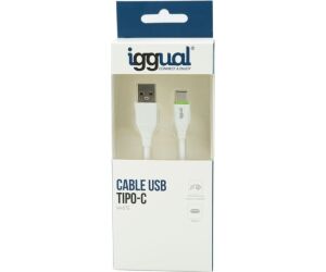 Cable USB 2.0 Tipo-C Vention CTOBF/ USB Tipo-C Macho - USB Macho/ Hasta 100W/ 480Mbps/ 1m/ Negro