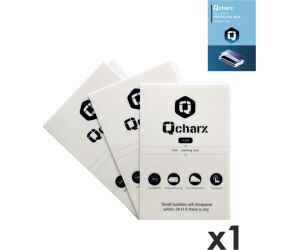 Laminas de proteccion frontales qcharx hidrogel hd qx1 1 unidad