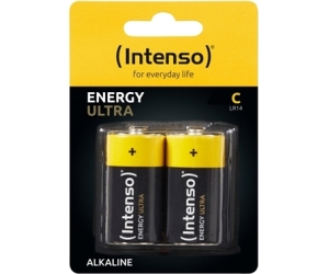 Intenso Pila Alcalina energy ultra CLR14 Pack-2