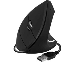 SUBBLIM Ratón GLIDE VERTICAL ERGO WIRED MOUSE BLACK