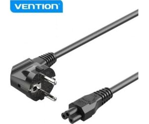 Cable de Alimentacin Vention ZCKBAC/ IEC C5 Hembra - CEE7 Macho/ 1.8m/ Negro