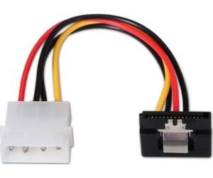 Cable Alimentacin SATA Aisens A131-0163/ Molex 4 PIN Macho - SATA Hembra/ Hasta 54W/ 16cm