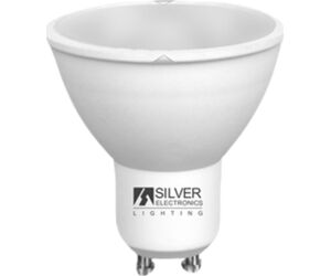 Bombilla led silver electronic eco multi led dicroica 7w=44w -  gu10 -  6000k -  120 567 lm -  luz fria -  a+