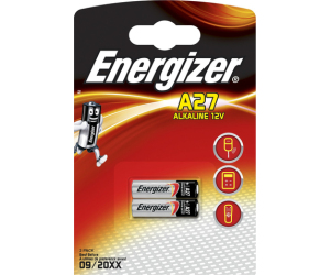 Blister 2 Pilas Especiales Modelo A27 Energizer 639333