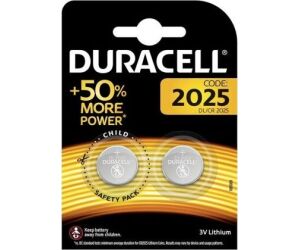 Pack de 2 Pilas de Botn Duracell DL2025B2/ 3V