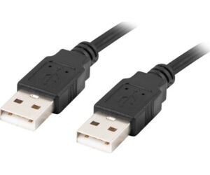 Cable Usb 2.0 Lanberg Macho/macho 1m Negro