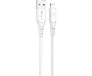 Cable qcharx lisbon usb a tipo c 3a - 1 m - pvc blanco