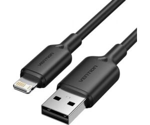 Cable 2.0 Usb A Lightning 2 M Negro Vention