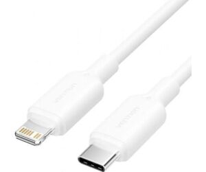 Cable 2.0 Usb-c A Lightning 1 M Blanco Vention