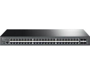 TP-Link TL-SG3452X switch Gestionado L2+ Gigabit Ethernet (10/100/1000) 1U Negro