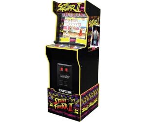 Consola maquina recreativa arcade1up capcom legacy street figther ii