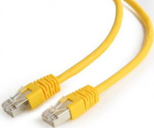 Cable Red Gembird Ftp Cat6 0,25m Amarillo