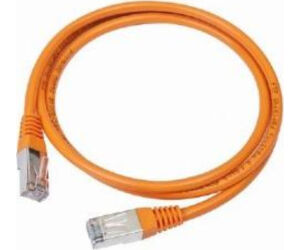 Cable CAT5E UTP moldeado 0,25m Naranja