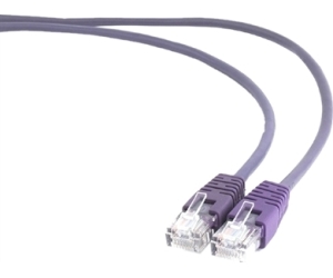 Cable Red Cat5e Gembird Utp Violeta 0,25 M