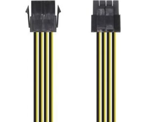 Cable de Alimentacin Microprocesador Aisens A131-0419/ Molex -4+4 PIN Macho - Molex 8 PIN Hembra/ 30cm