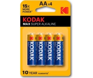 Blister pilas kodak alcalina max aa lr6 1.5v -  blister blister 4 pilas