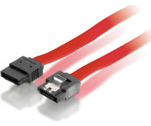 Cable serial ata equip 0.5m con clip de seguridad