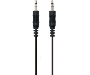 Cable audio ewent jack 3.5 macho macho 1.5 metros negro