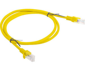 Cable Red Lanberg Latiguillo Cat.6 Utp 1m Amarillo Fluke  Passed