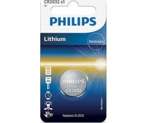 Pila de Botn Philips CR2032/ 3V