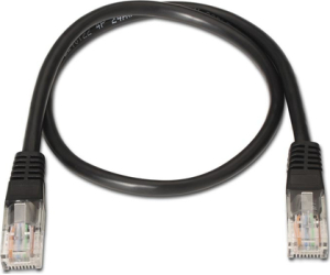 Nanocable 10.20.0101-BK cable de red Negro 1 m Cat5e U/UTP (UTP)