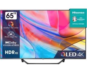 Hisense 65A7KQ TV 65" QLED 4K STV 4xHDMi 2xUSB Wi