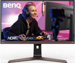 Monitor led 28pulgadas benq ew2880u ips -  hdr -  4k uhd -  hdmi -  dp -  usb tipo c -  60hz -  5ms -  regulable -  vesa 100 x 100