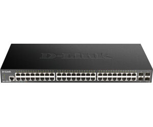 Switch d - link 28 puertos gestionable 24 gigabit ethernet 10 - 100 - 1000 poe 4 sfp