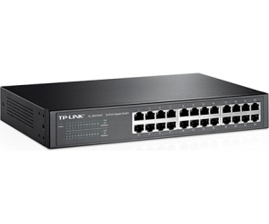 Switch 24 puertos Gigabit 10/100/1000Mbps TL-SG1024D Rack 1U