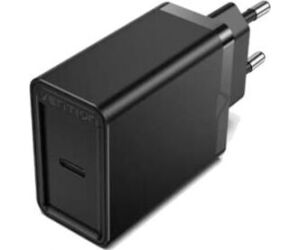 Cargador Pared 30w Usb-c 2.4a Negro Vention