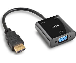 Ngs Adaptador Hdmi A Svga + Audio Full Hd + Cable