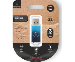 Pendrive 32GB Tech One Tech Be Deep USB 2.0/ Azul Degradado