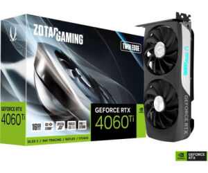 Tarjeta Grfica Zotac Rtx 4060ti 16gb Twin Edge Gddr6