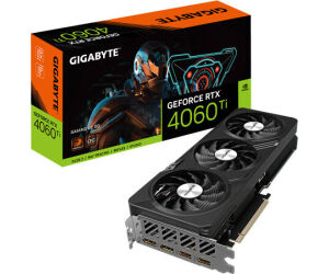 Gigabyte GeForce RTX­­ 4060 Ti GAMING OC 8G NVIDIA GeForce RTX 4060 Ti 8 GB GDDR6