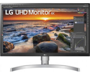 Monitor led ips lg 27un83a - w 27pulgadas 3840 x 2160 5ms hdmi display port usb tipo c altavoces